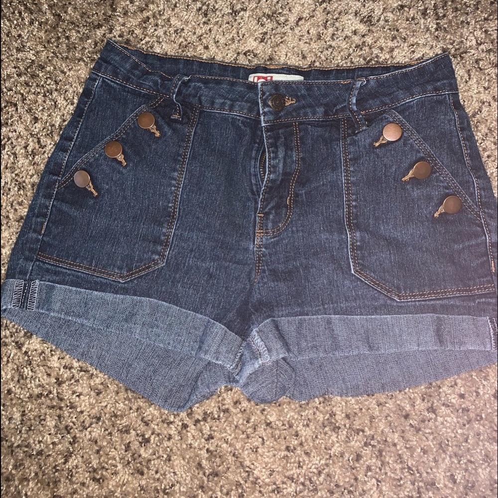 High Rise Jean short